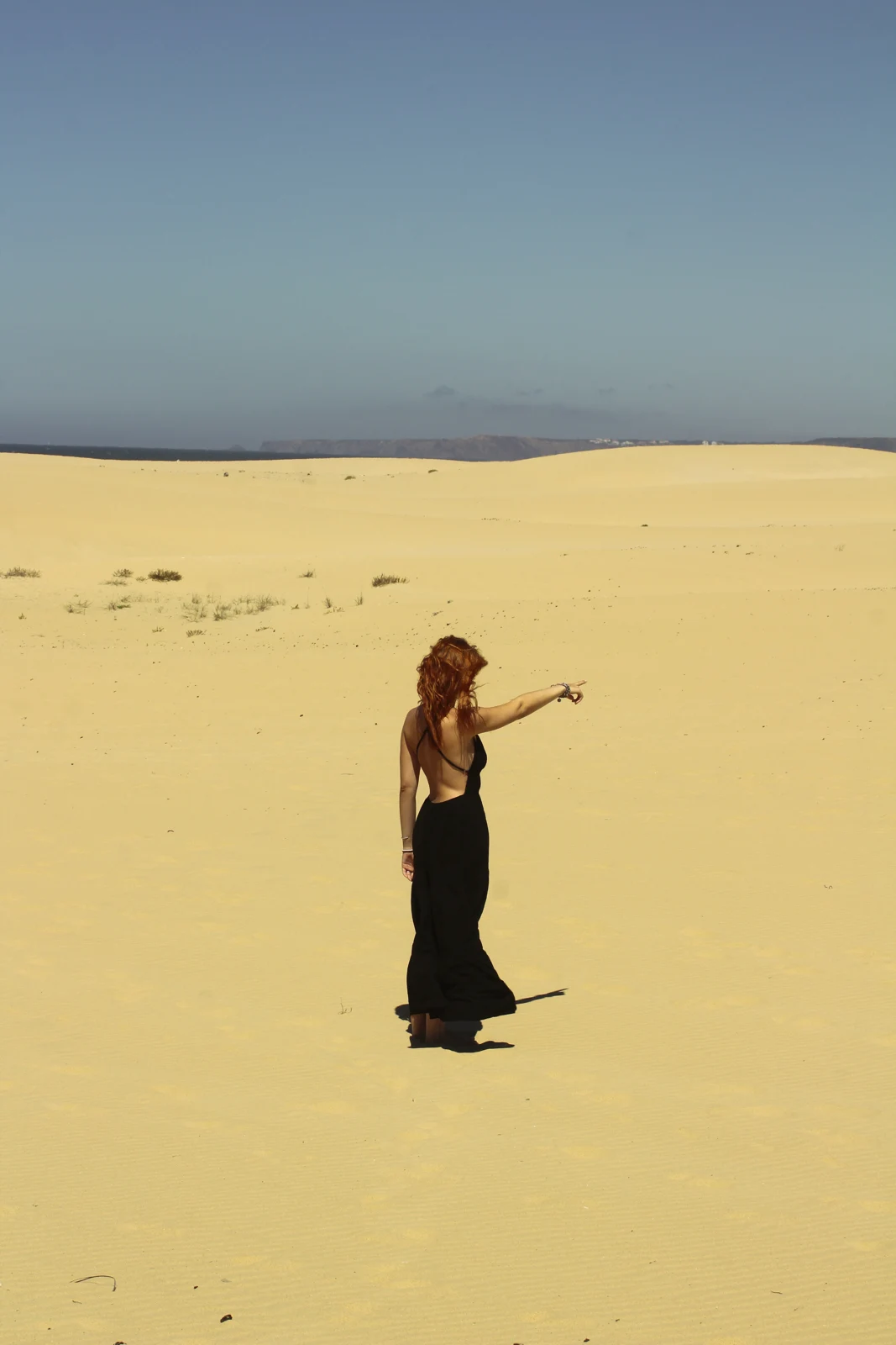 Portugal — ritratto sulle dune a colori